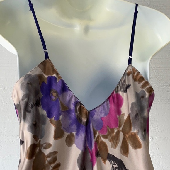Silk Long Summer sleeveless Dress - Picture 11 of 16